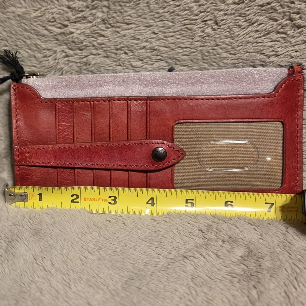 Frye Red Leather Wallet BNWT - Picture 2 of 5